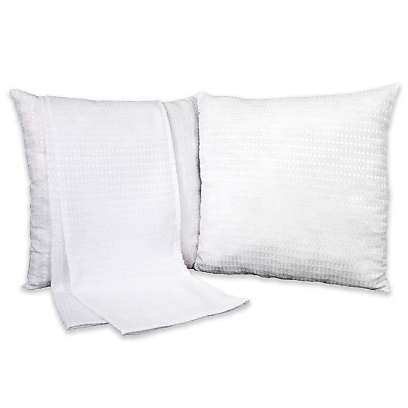Peseira Piquet Com Capa de  Almofada 40/40 cm