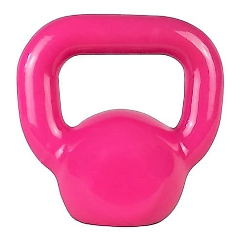 Kettlebell 4 kg Rosa - Crossfit Musculação