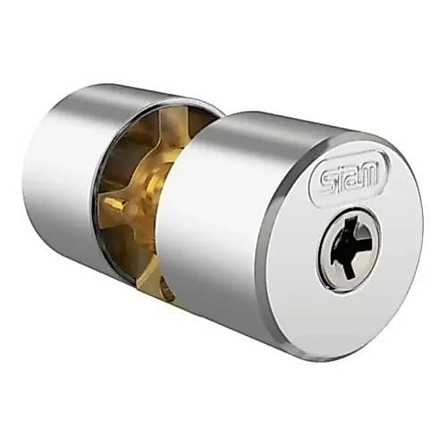 ilindro Miolo Tambor Stam Tetra 1800/1803 Cromado 4 Chaves Para Fechaduras PEQUENAS - Máquinas 40mm