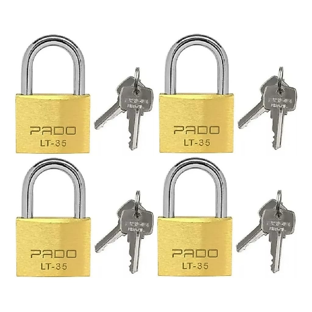 Cadeado PADO 35mm Kits de 1 a 4