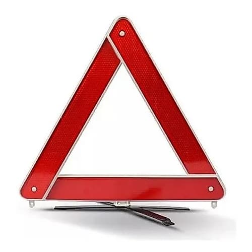 Triangulo Refletivo De Segurança - Branco