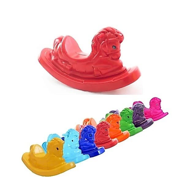 Gangorra Crianças Até 6 Anos-balanço Cavalinho Playground Resistente