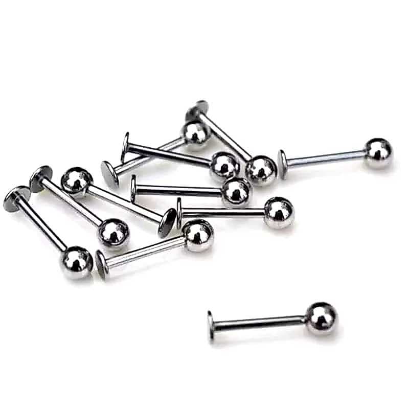 Piercing Labret Medusa Tragus Orelha Conch Queixo Aço Cirúrgico