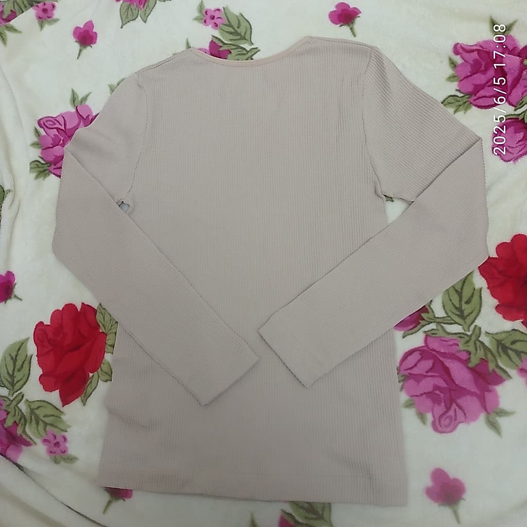 Blusa Feminina Térmica Canelada Inverno – Segunda Pele com Gola Redonda, Conforto e Elasticidade