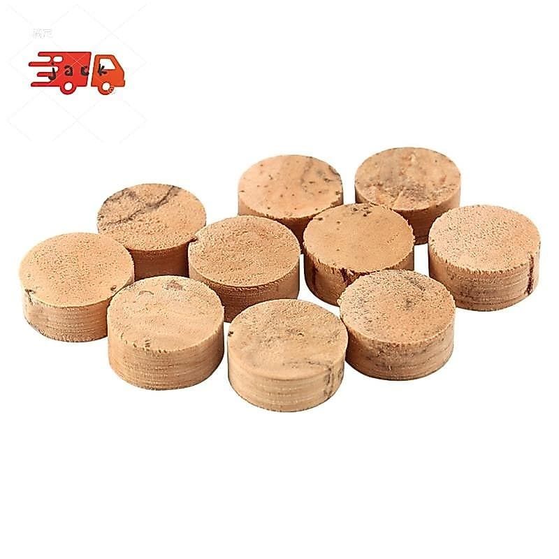 10 Pçs Chave De Água Válvula De Cuspe Almofada De Cortiça Para Trompete Trombone Acessórios De Reparo Diâmetro 9Mm Espes