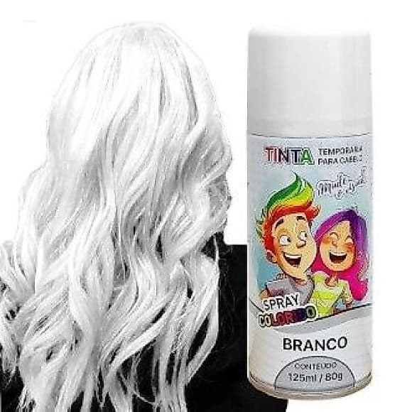 Tinta Temporaria De Cabelo - 150 ML, 80G Branco
