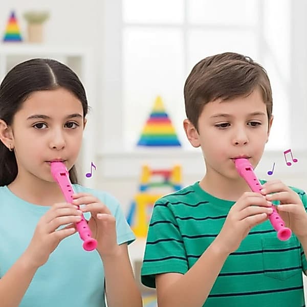 Flauta Doce Infantil Instrumento Musical Diversão