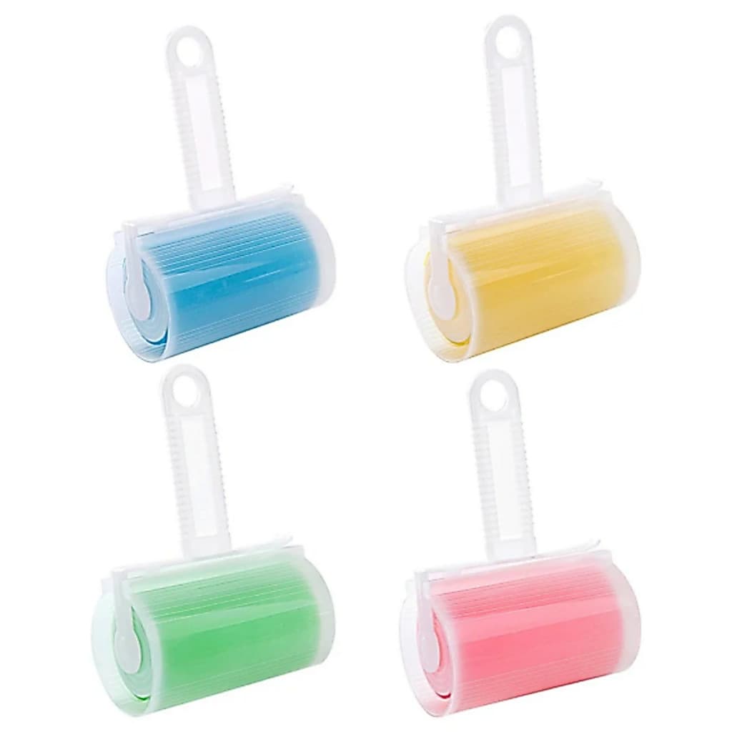 Rolo Tira Pelos Silicone Lavável Gadan Reutilizável Remove Fiapos e Pelos Pet Roupas Sofá