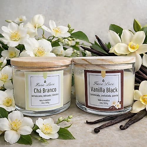 Velas Aromáticas Perfumadas 100g • Aromas Variados •  Pronta Entrega  •  Promoção