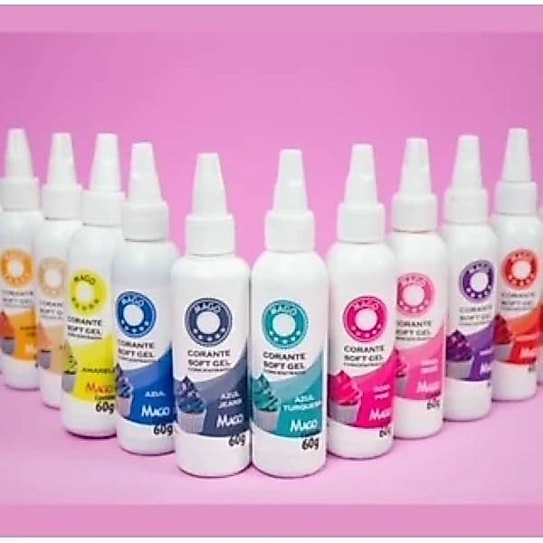 Corante Soft Gel 60 gramas Grande Mago