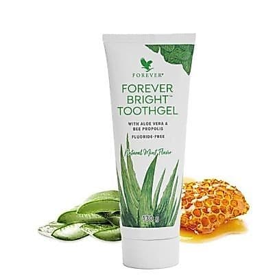 Forever Toothgel Creme Dental Pasta de Dente sem Flúor Kit (04) Unidades