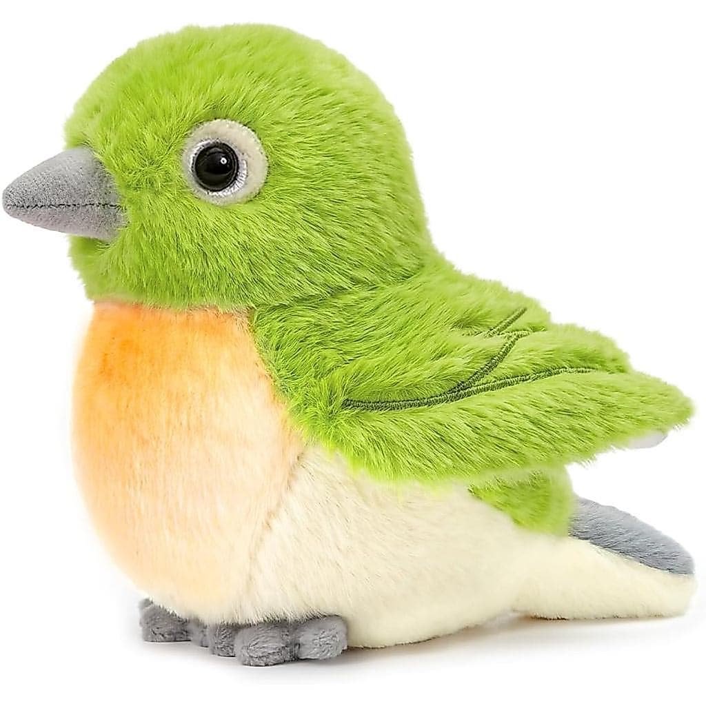 PEACH CAT Pássaro de Olhos Brancos, Bicho de Pelúcia Fofo, Pequenos Brinquedos de Pelúcia, Presentes para Crianças, Meni
