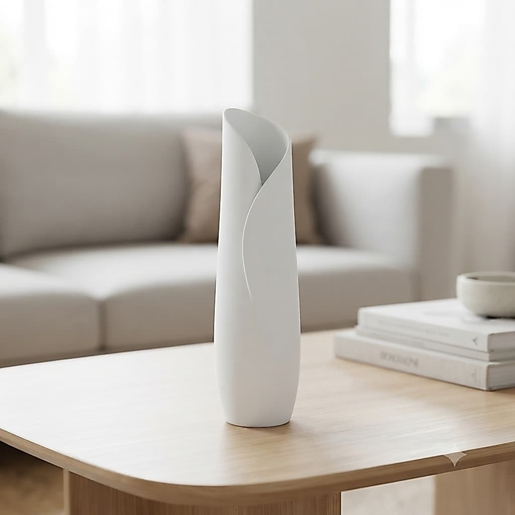 Vaso Pastel Elegante Decorativo Minimalista para Sala Quarto e Escritório