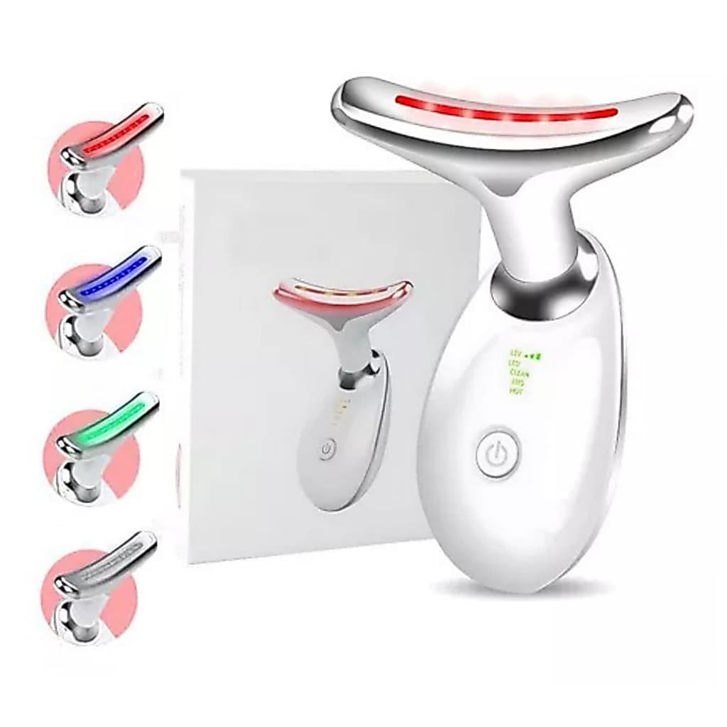 MASSAGEM FACIAL Bivolt  -  Led Aparelho Tratamento Com Luz