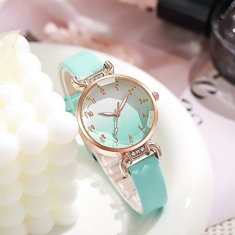 Relógio Vintage Feminino 2025: Relógio de quartzo elegante e moderno, projetado especificamente para mulheres, com um to