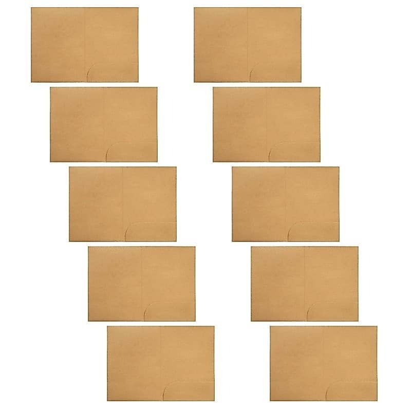 Estone 10 Unidades Mangas Arquivo Capacidade, Pastas Documentos Para Escola Escrit