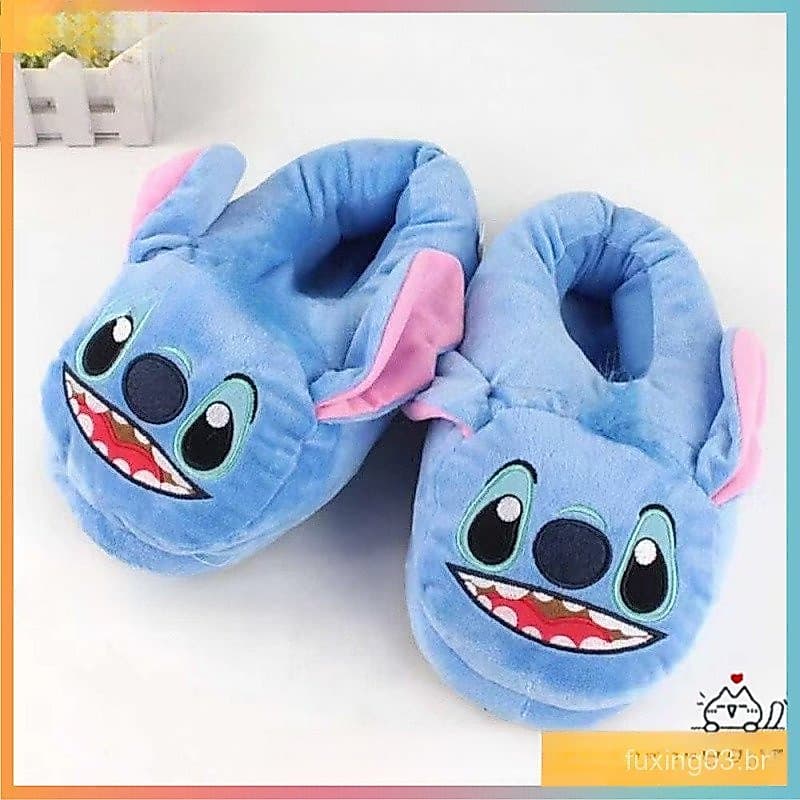 Pantufa Stitch (30 a 34/35 a 40 )Indoor Pantufa Infantil Stitch