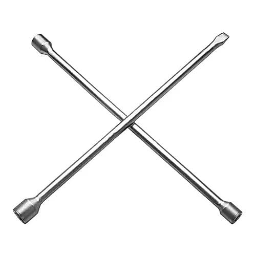 Chave De Roda Cruz Automotiva C/ Espatula 17x19x21mm Universal