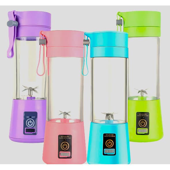 Mini Liquidificador Portátil USB Recarregável 380ml Bivolt M