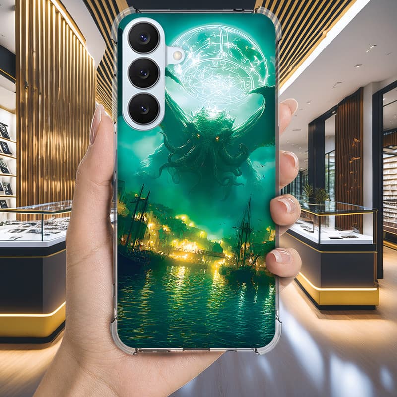 Capa Capinha GALAXY J7 PRO PRIME J6 J5 PLUS Anti-impacto Personalizada paisagem NOTURNA ceu (4238)