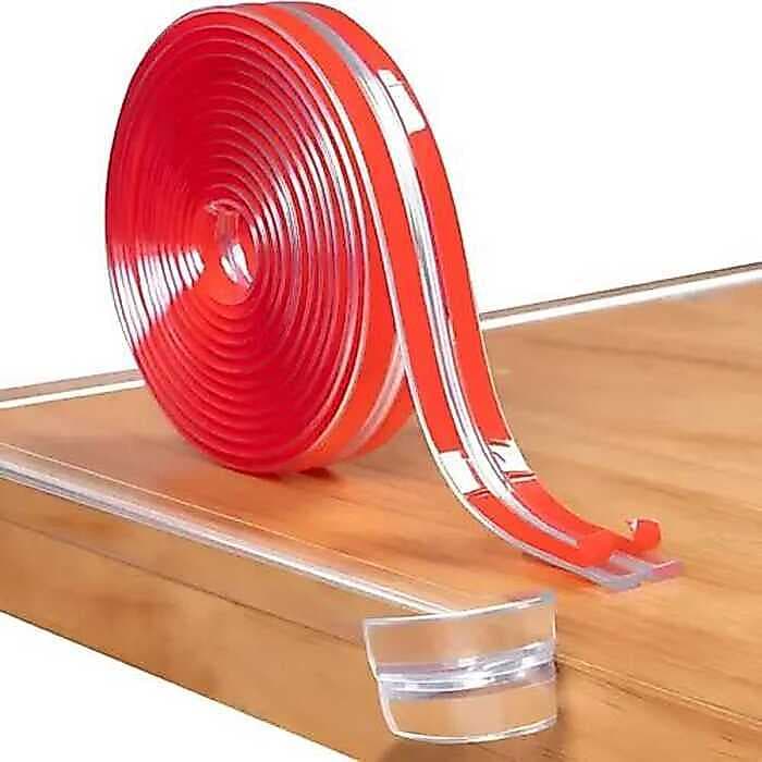 Fita Adesiva Protetor Quina Borda 3m Silicone Móveis Mesas