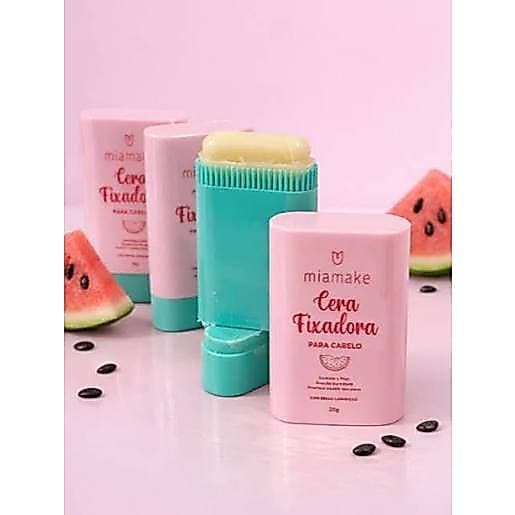 Cera fixadora cabelo bastao mia make