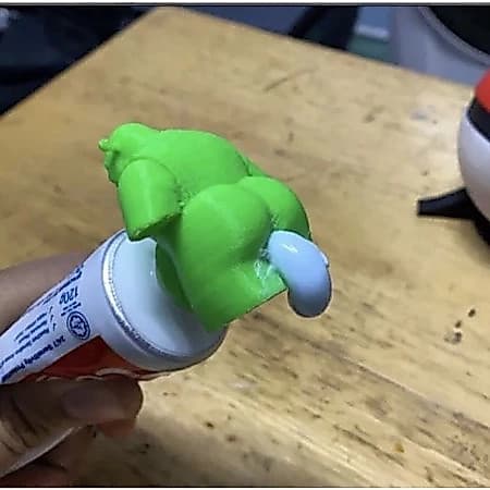 Tampa pasta de Dente Shrek Divertida Engrçaçada