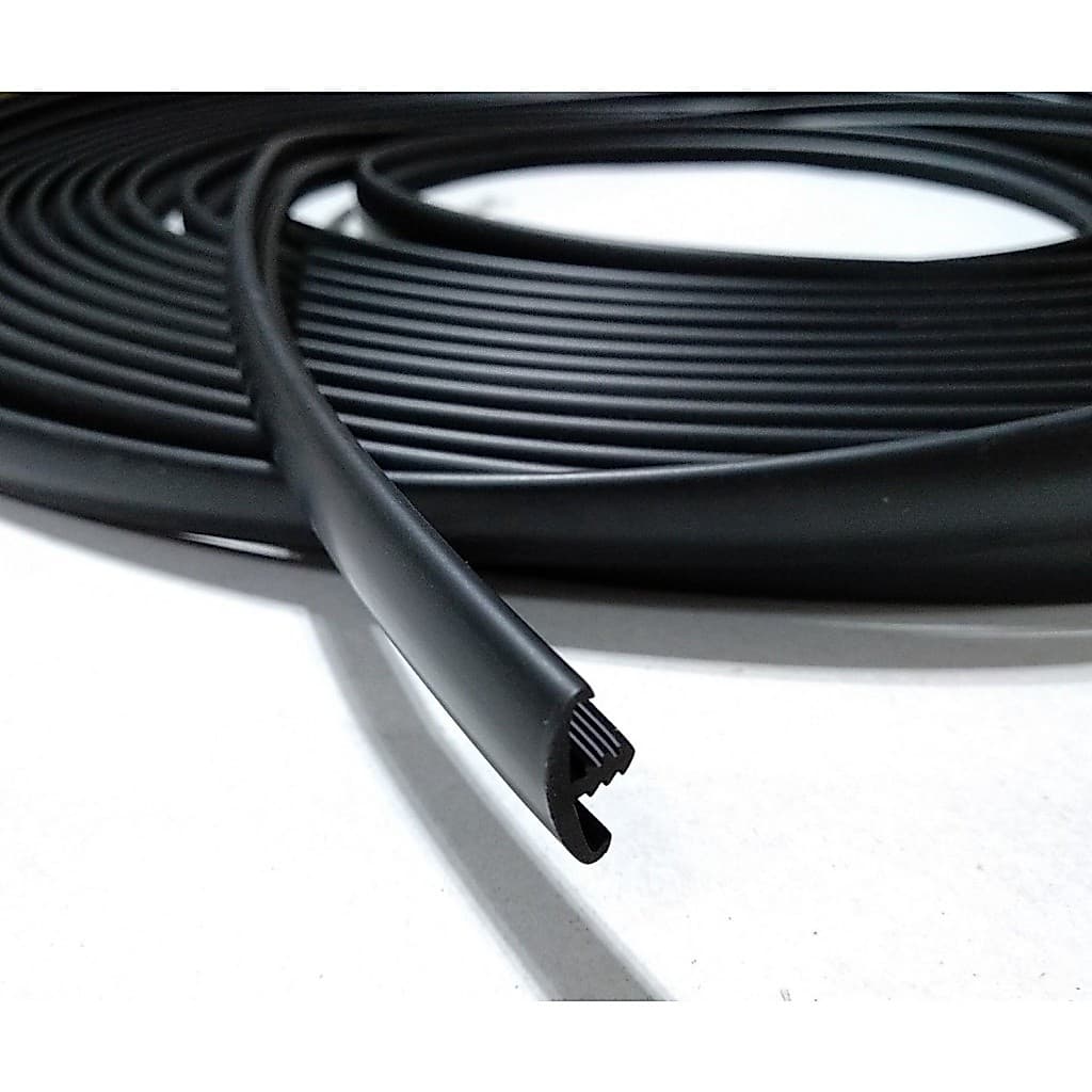 Perfil T 2 abas Pvc Borracha 16,5mm POPMOV Mdf 15mm Fliperama 5mts (rolo com 5 metros)