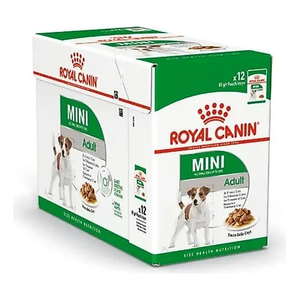 Royal Canin Sachê Mini Adult 85g Kit Com 12Un