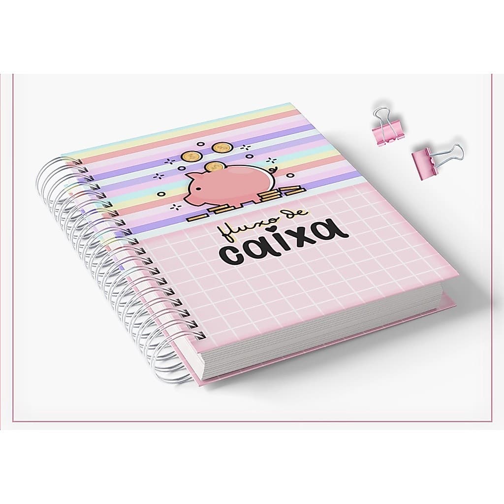 Caderno Controle de  Vendas e Fluxo de Caixa
