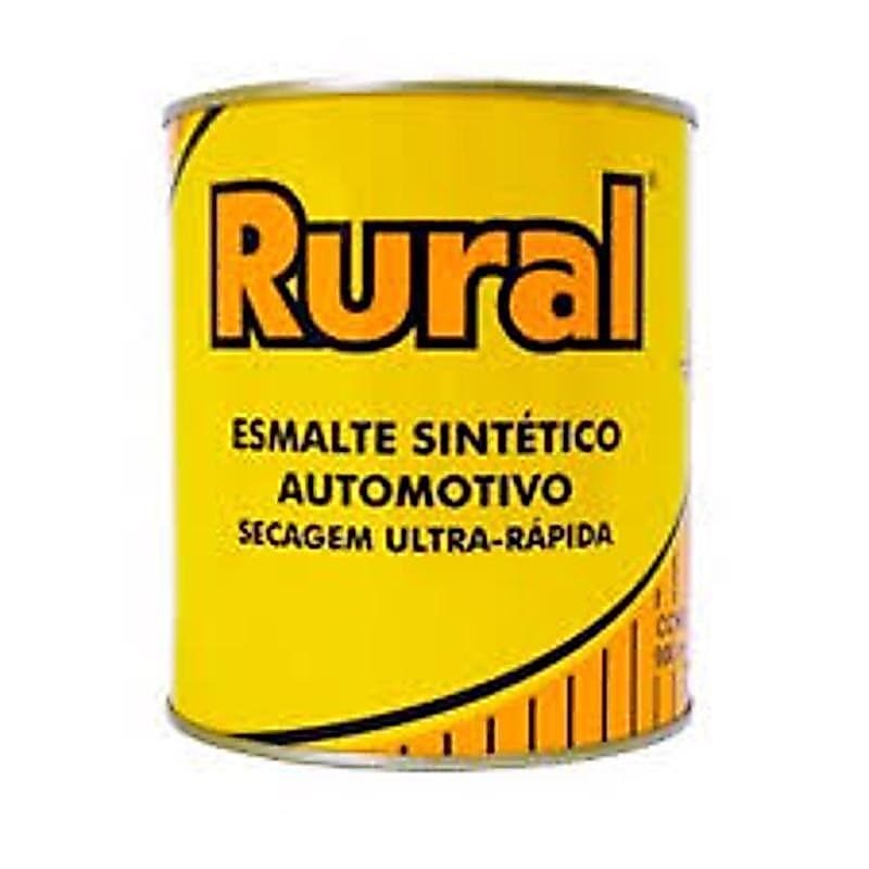 TINTA ESMALTE AUTOMOTIVO SINTÉTICO PRETO FOSCO 3,6L RURAL