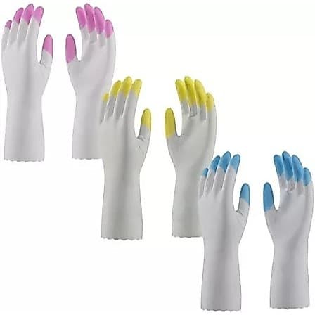 Luva de Látex Antialérgica HouseHold Silk Touch - SuperSafety