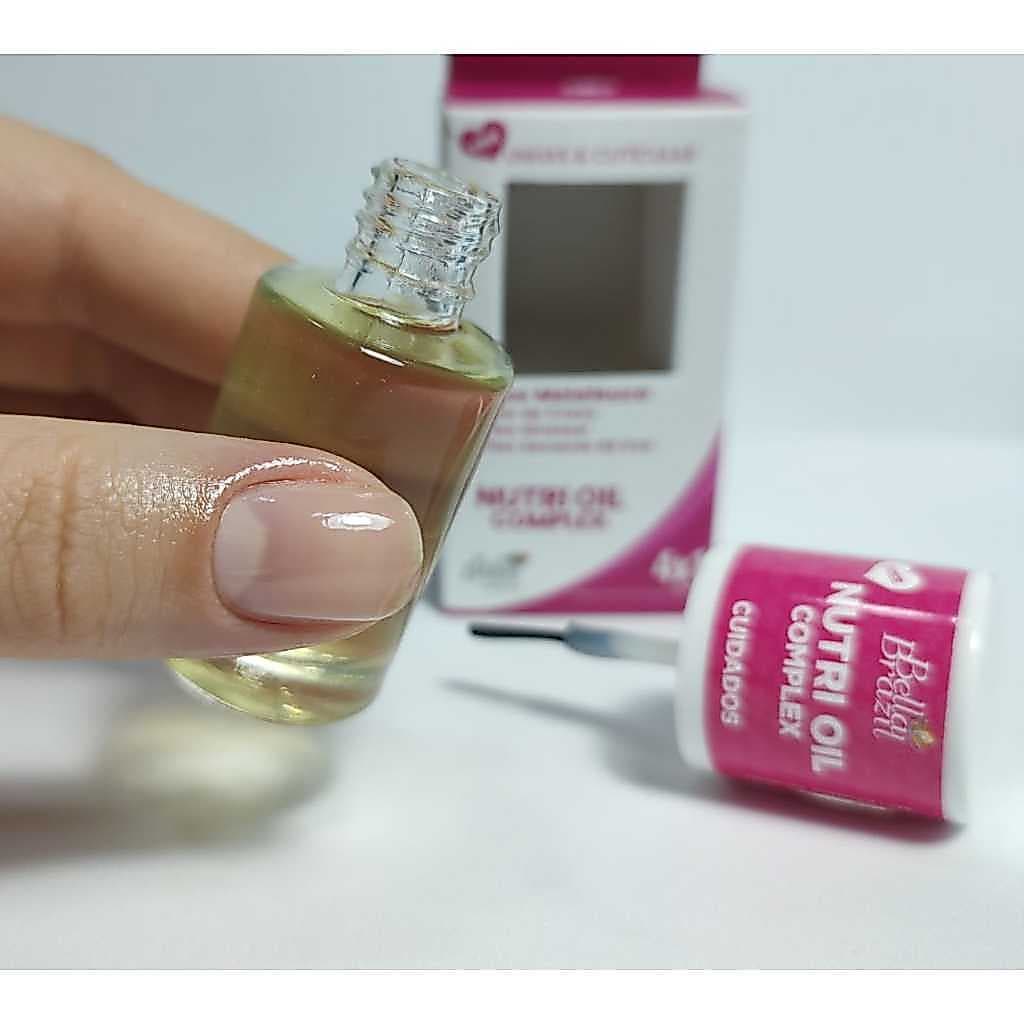 Nutri Oil Complex Óleo Nutritivo para Unhas e Cutículas Bella Brazil Óleo de Melaleuca