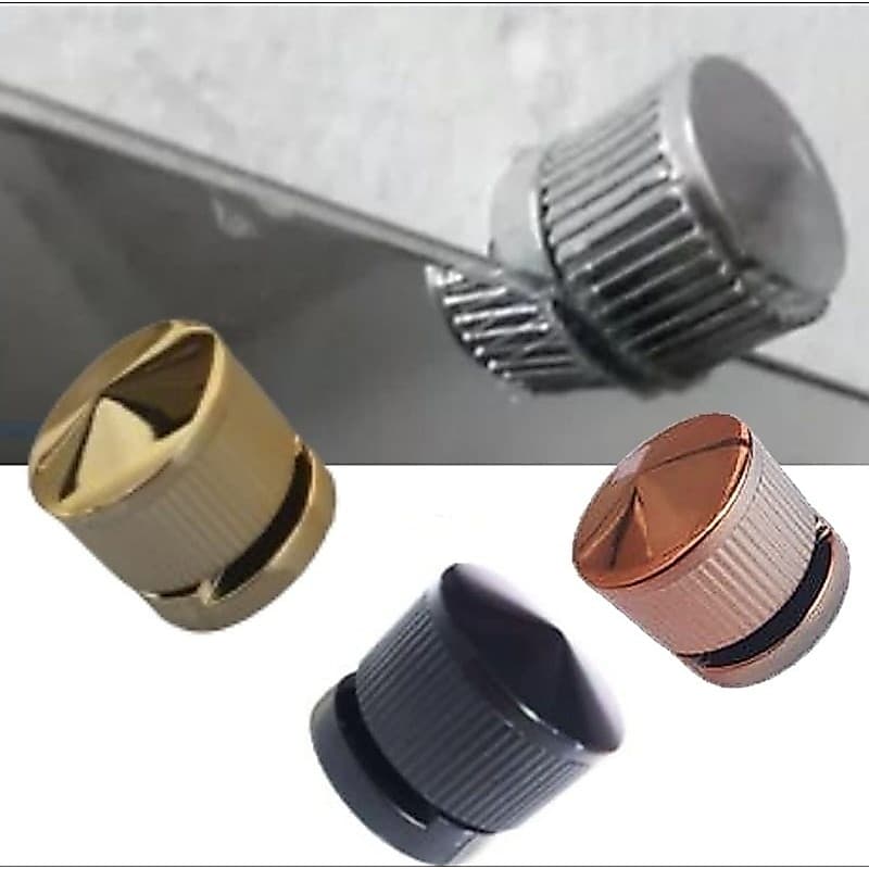 6 Unidades Botão Francês em Plástico ABS vidro até  6mm