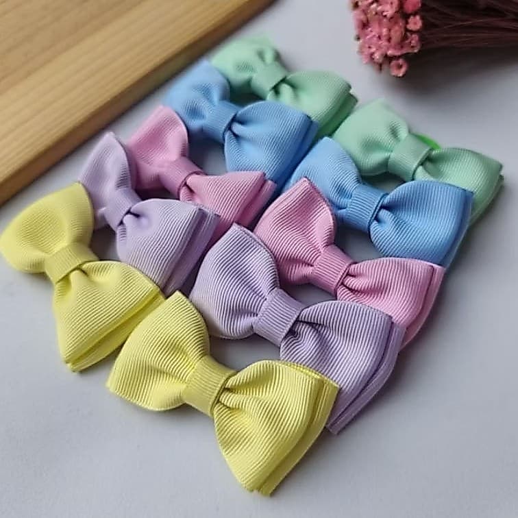 Parzinho laços gravatinha/ lacinho xuxinha/prendedor bico de pato/amarrador rabicó de cabelo infantil/ duplinha de laço