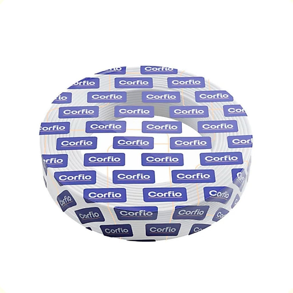 Cabo Corfio Branco Flex 750v 100 Metros 1,5mm