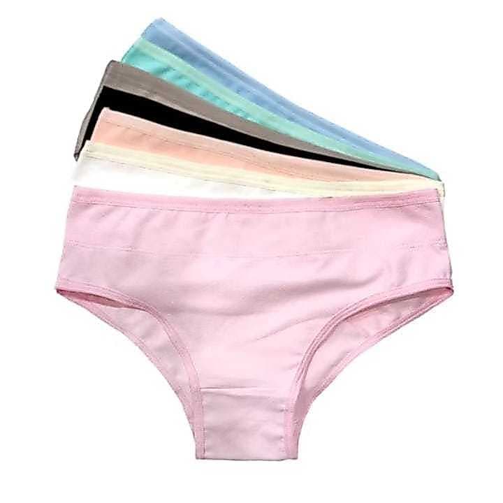 Kit 10 Calcinha Pala Algodão Cotton Senhora Adulto Confortavel