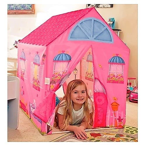 Barraca Minha Casinha Tenda Toca Cabana Infantil Menina Rosa