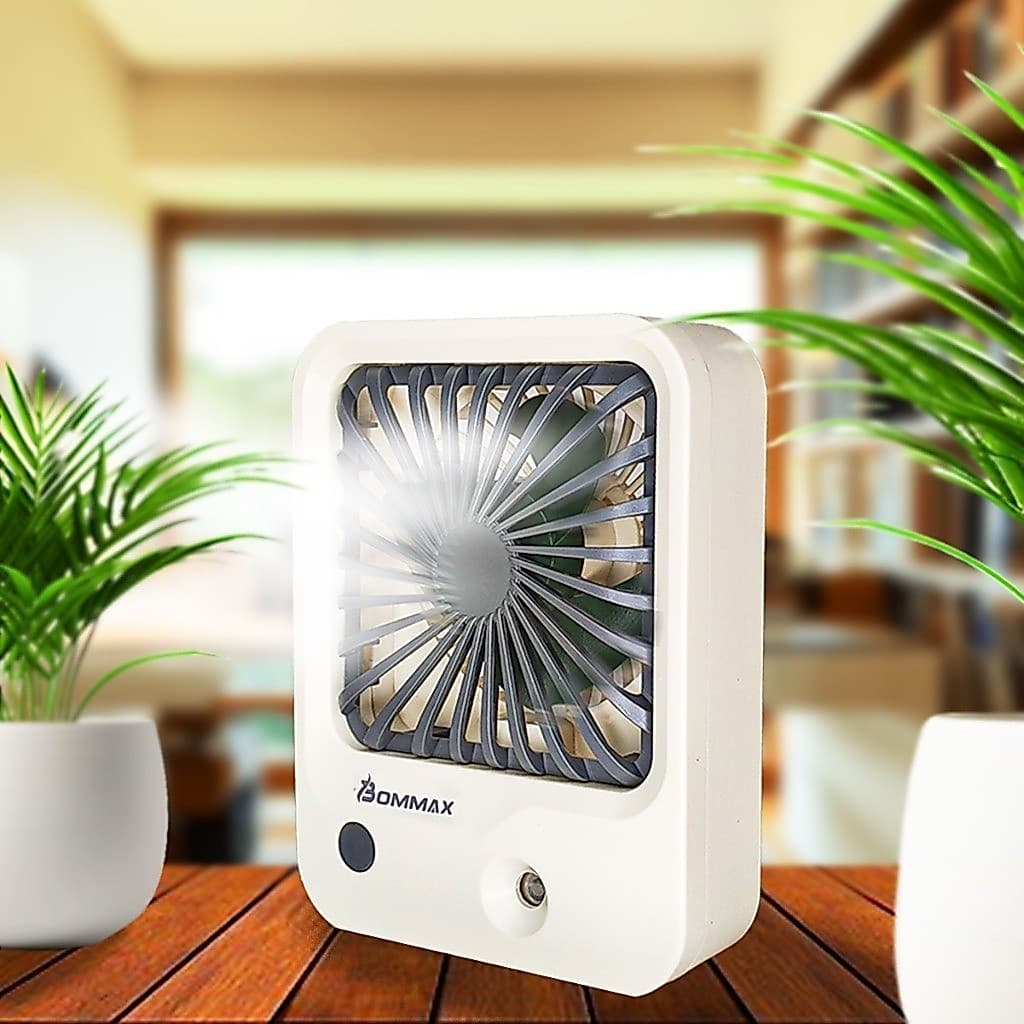Mini Ventilador De Mesa Com Umidificador Portátil USB - A158
