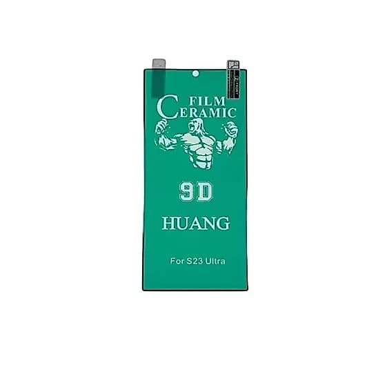 Película de Cerâmica Nano 9d Inquebrável para Samsung Galaxy S23 Ultra