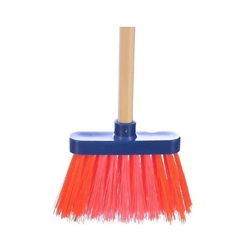 1 Mini Vassoura Varre os Cantos da Casa Lava Banheiro/ Brinquedo Infantil educativo Inmetro