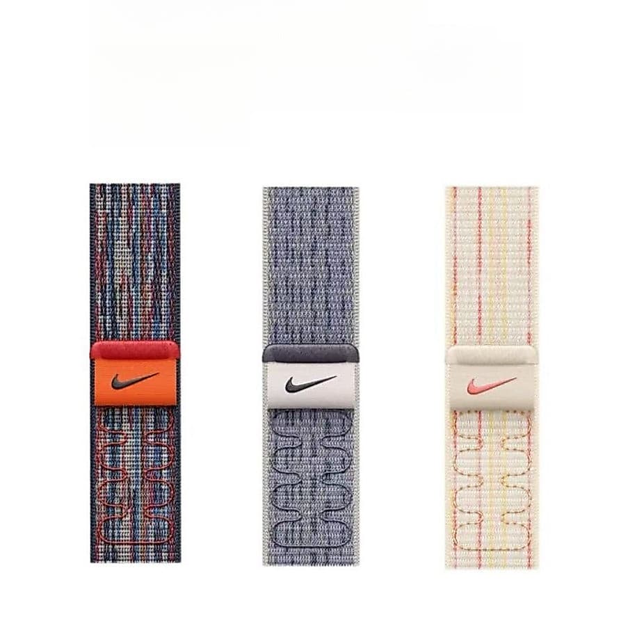 Nova alça de nylon para maçã s11/S10 s789 watch 6/5/4/3/2/1 relógio com velcro