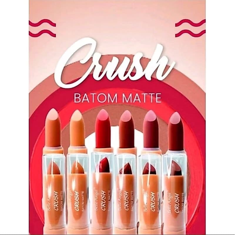 Batom Bastão Matte Crush Belle Angel B104 Alta Fixação Duradoura