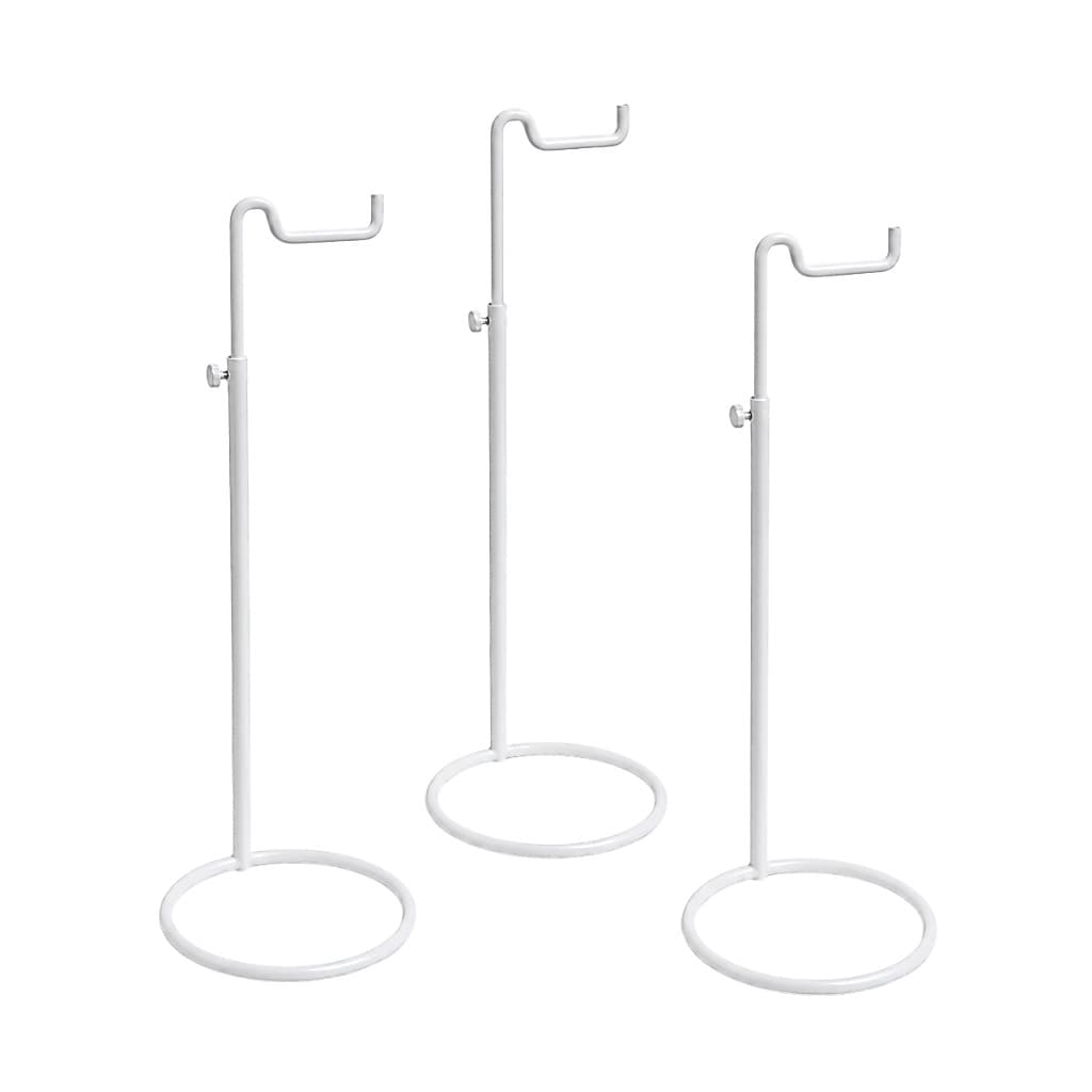 Kit 3 Expositor Porta Bolsa Regulável Para Lojas Vitrine Balcão