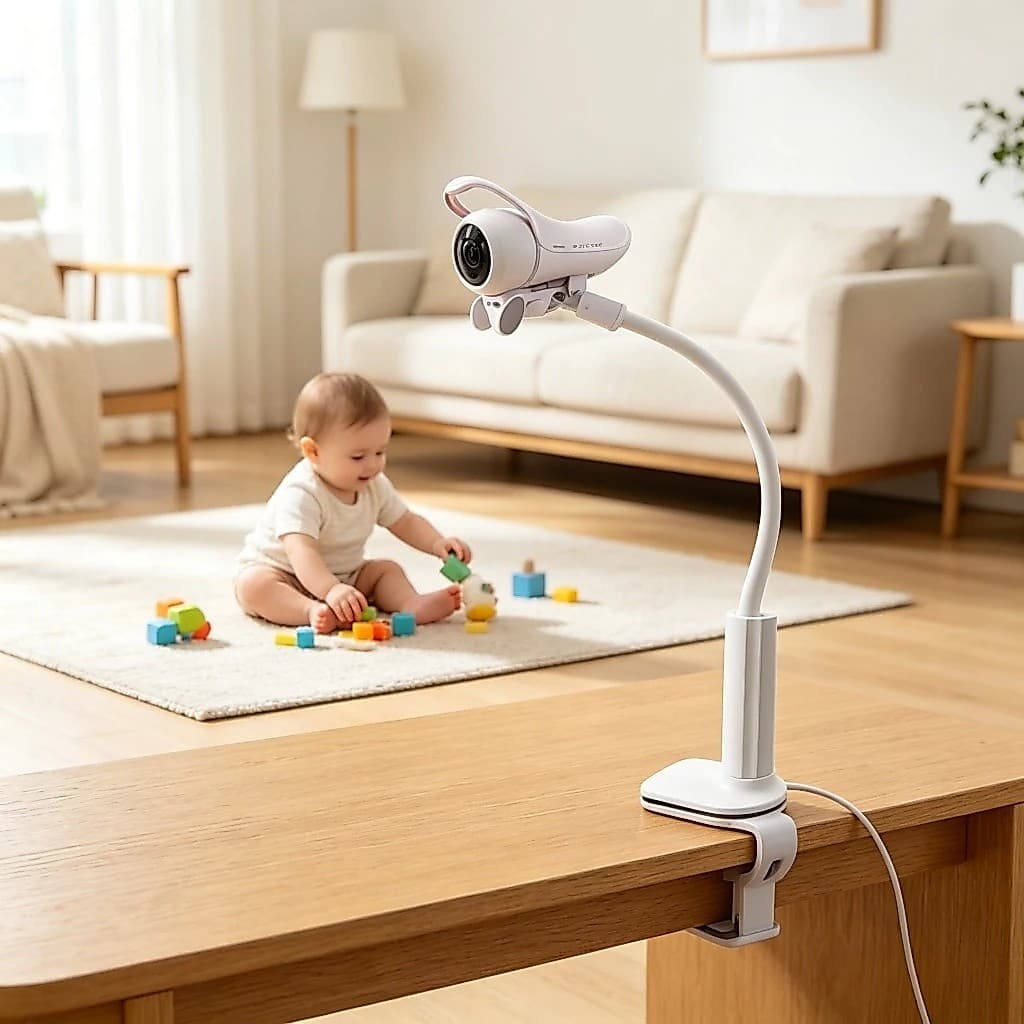 Suporte Universal Babá Eletrônica Ajustável Para Câmera E Monitor De Bebê Compatível TakTark