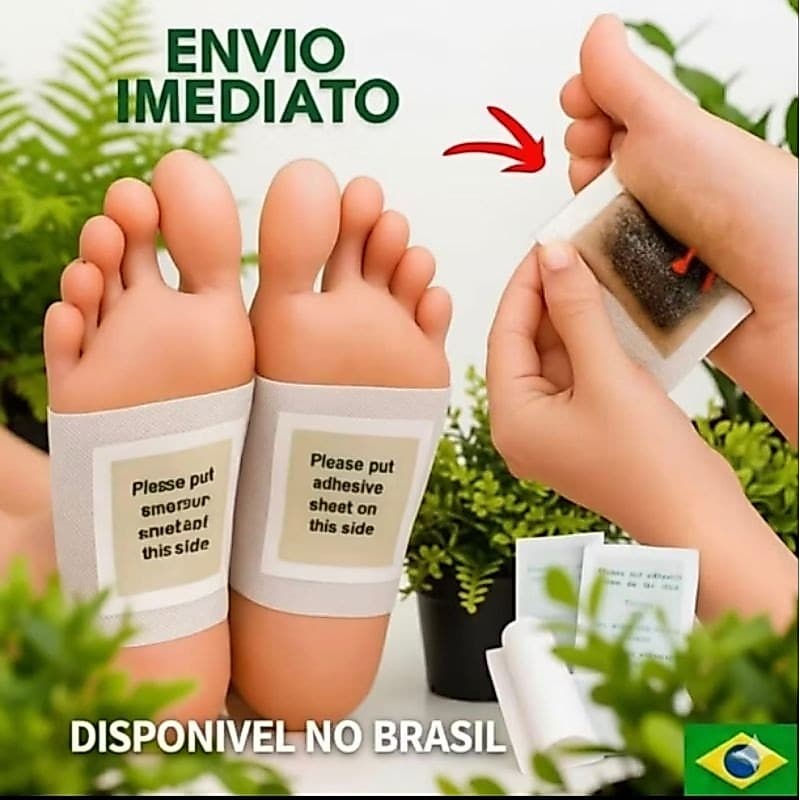 Detox Para os Pés Almofadas Relaxantes | Envio Imediato