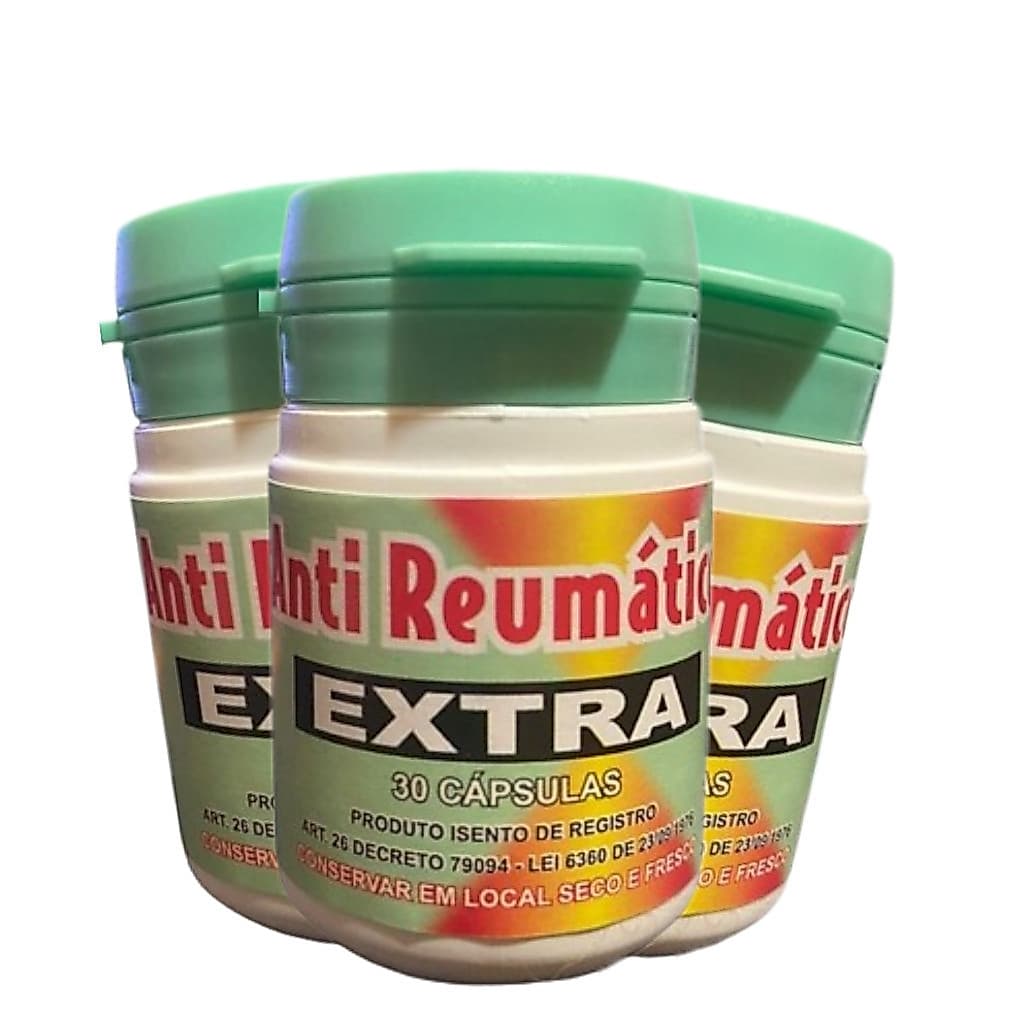 Kit 3 Anti-Reumático EXTRA - 30 Cápsulas