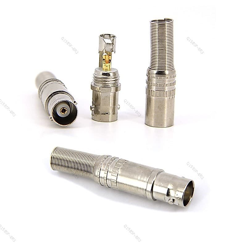 Conector Adaptador De Solda Fêmea BNC 75-5 Injetor Para Sistema cctv Acessórios Da Câmera BR15B3