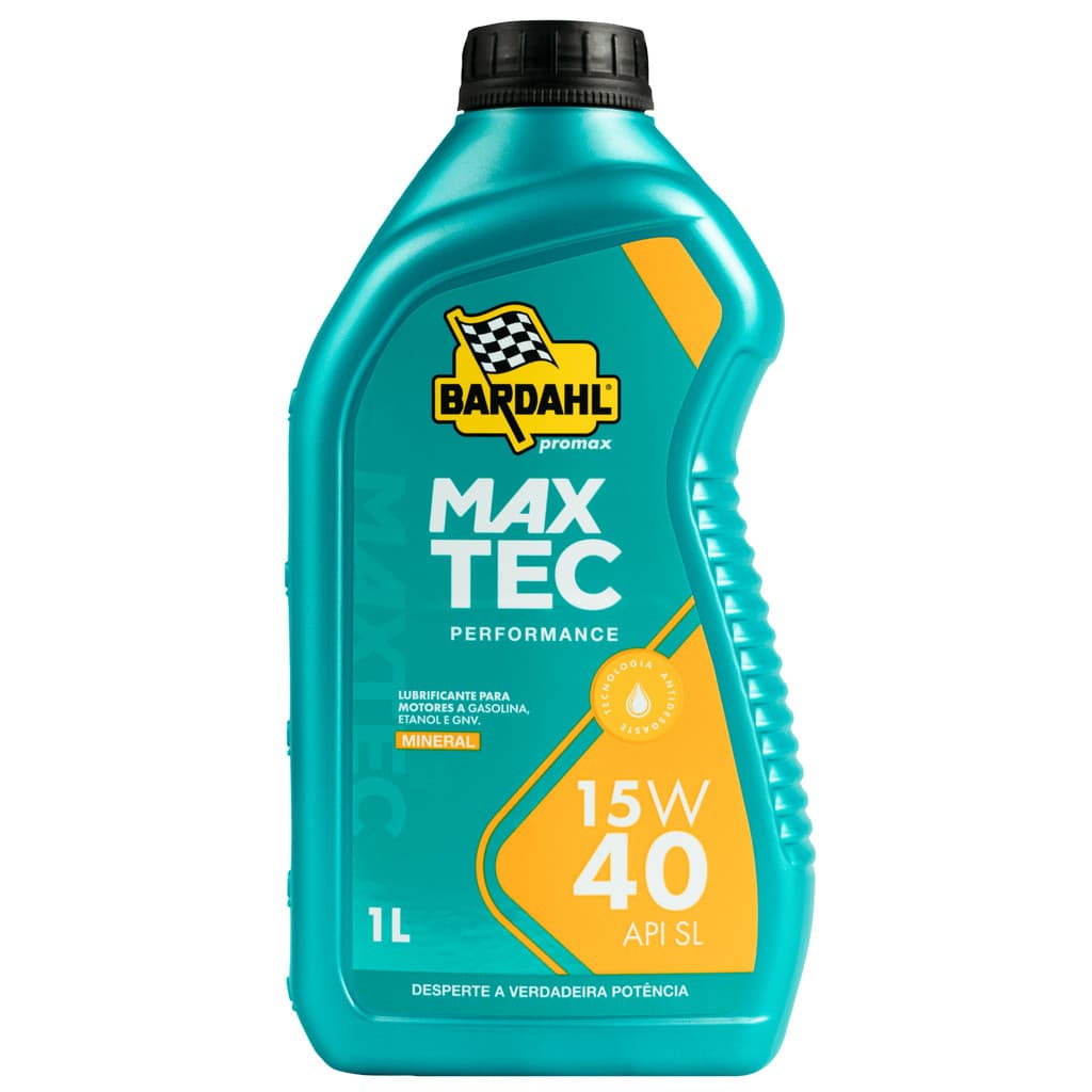 ÓLEO MAXTEC PERFORMANCE SAE 15W40 MINERAL / API SL 1L CARRO