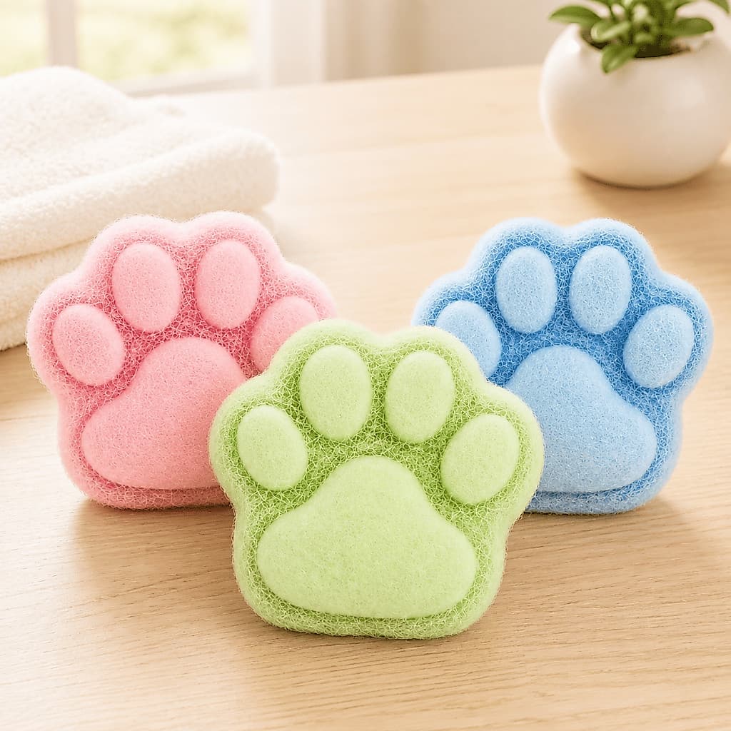Squishy Pata de Gato Kawaii Mochi Antiestresse Fofo Brinquedo Sensorial Presente